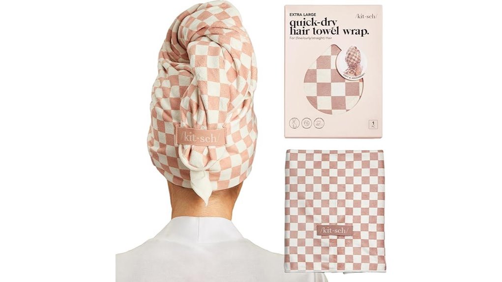 kitsch xl microfiber wrap