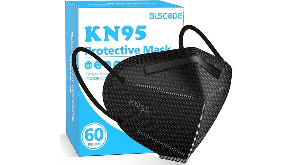 kn95 60 pack individually wrapped