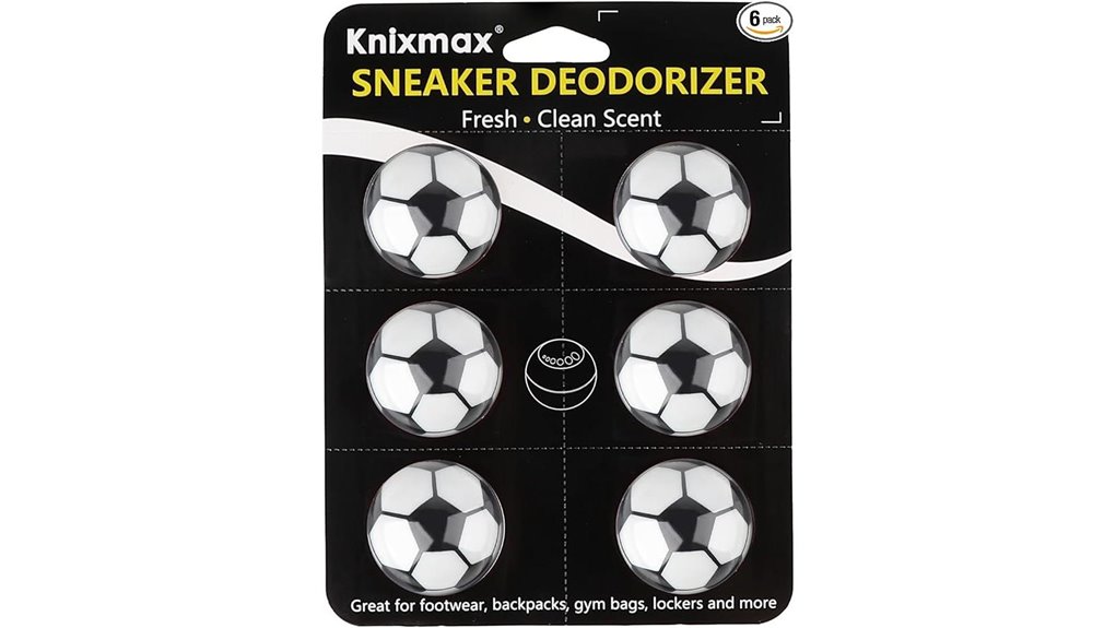 knixmax 6 pack shoe deodorizer