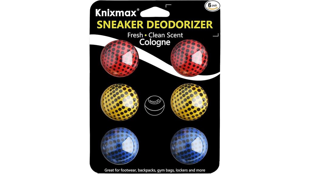 knixmax sneaker freshener 6 pack