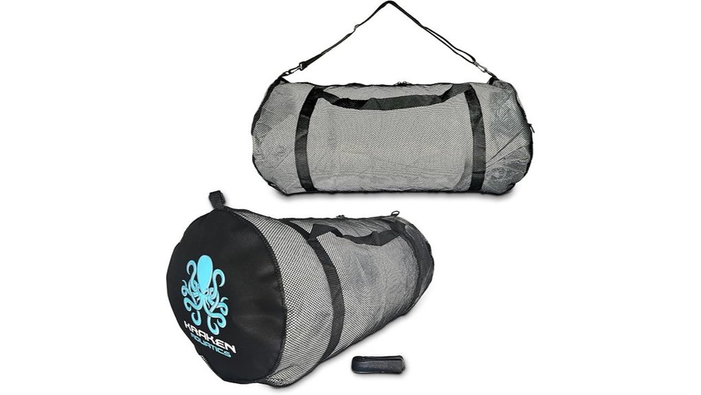 kraken mesh duffle scubasnorkel