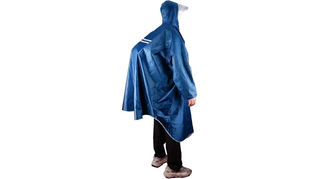 kratarc reflective waterproof poncho