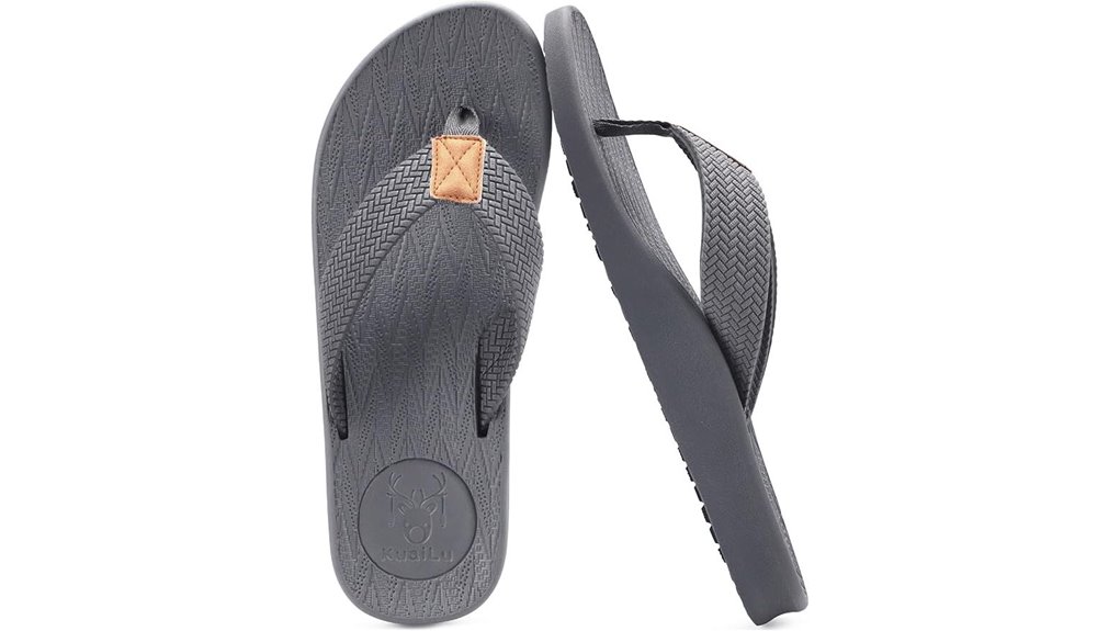 kuailu arch support flipflops