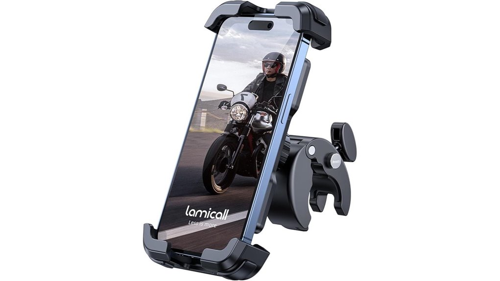 lamicall motorcycle phone mount