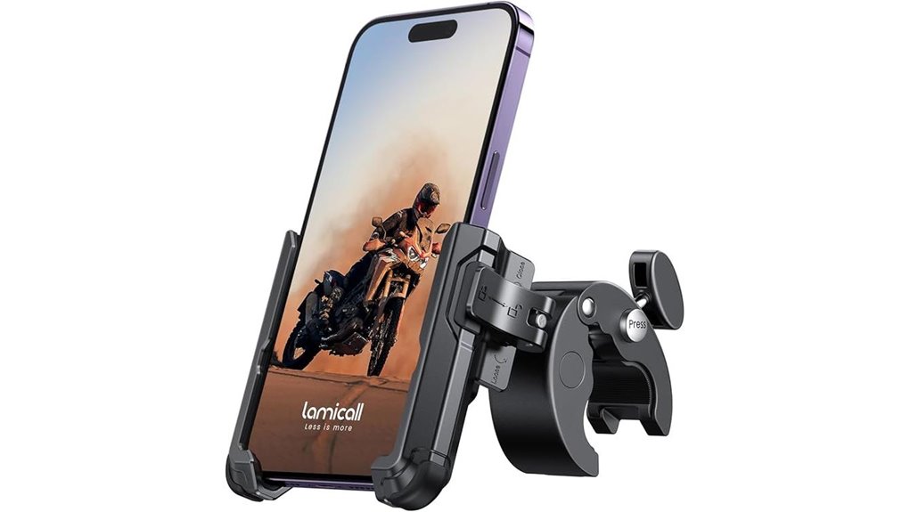lamicall quick lock motorbike clamp