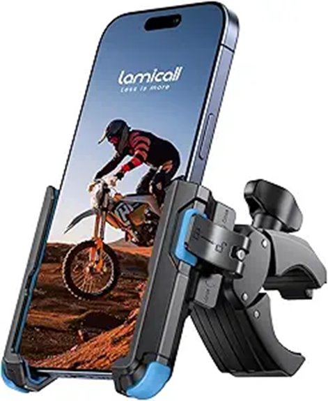 lamicall quick release motorcycle mount