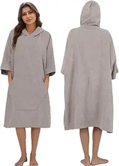 large hooded quick dry towel