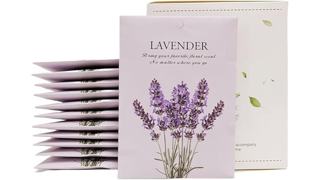 lavender sachet 12 pack freshener