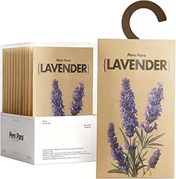lavender sachets long lasting clothes