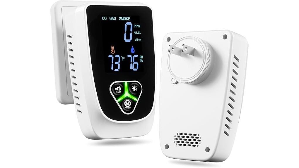 lcd 5 in 1 co sensor