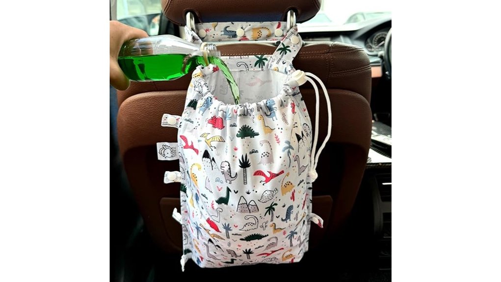 leak proof car trash bag