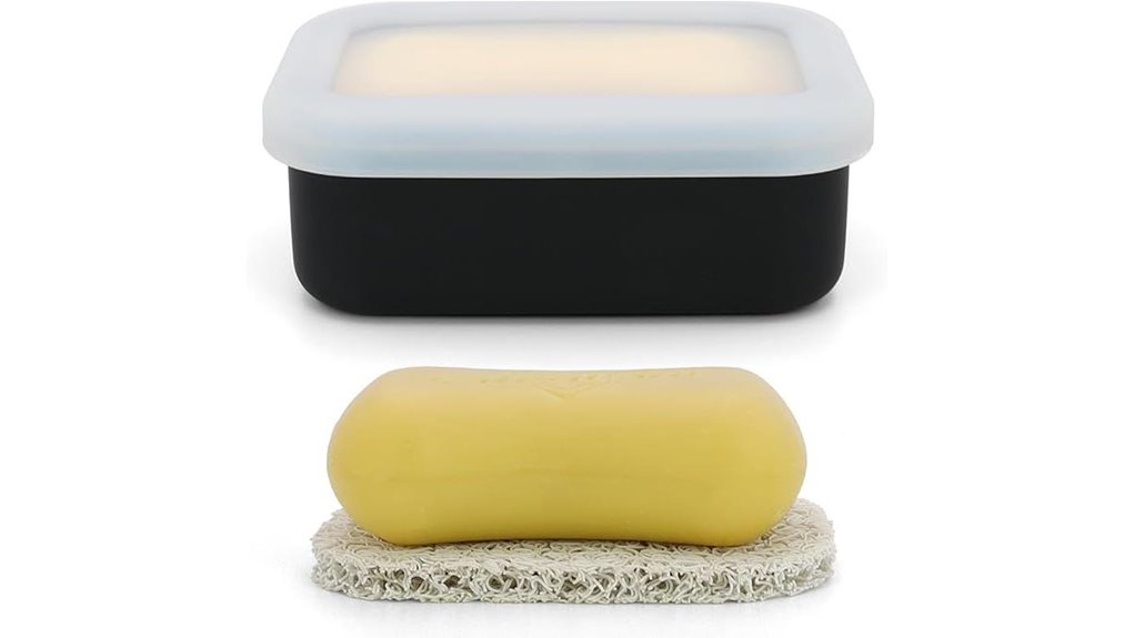 leak proof silicone soap dish