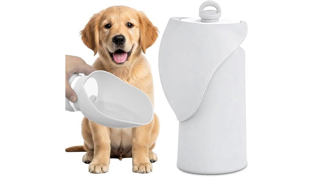 leakproof collapsible dog bottle