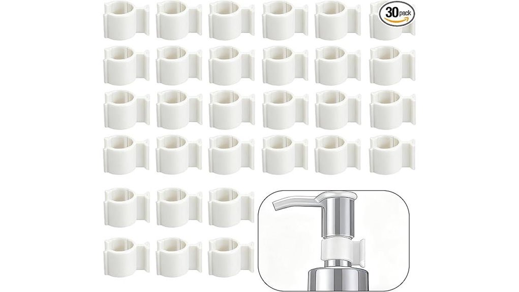 leakproof cosmetic pump clips