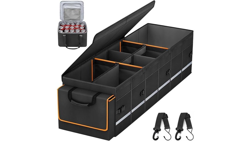 leakproof lidded trunk organizer