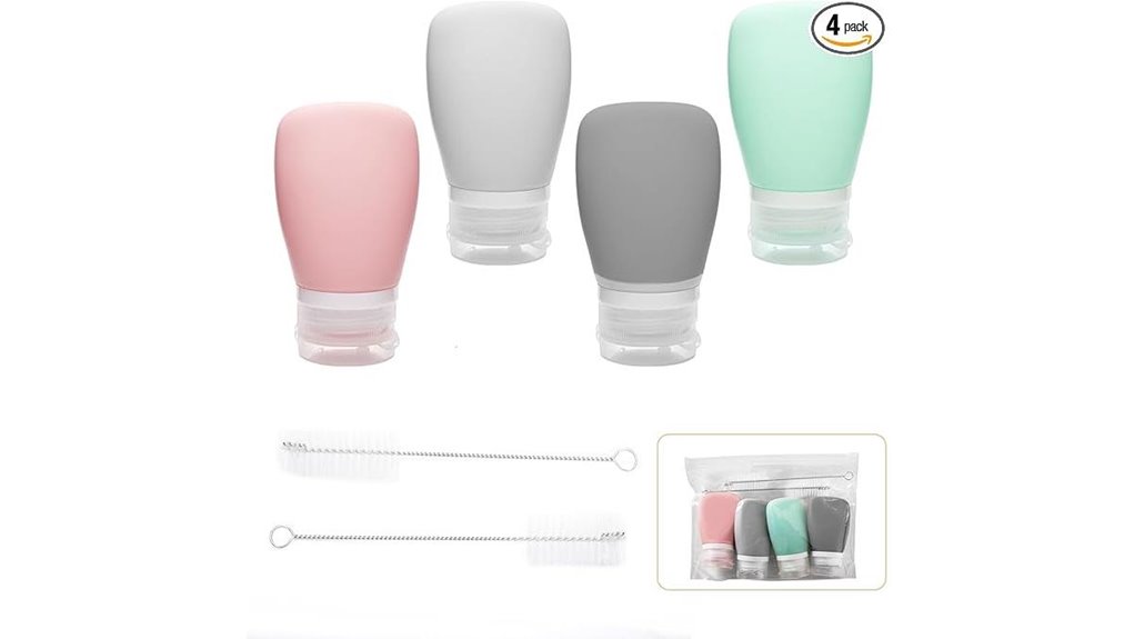 leakproof mini salad bottles