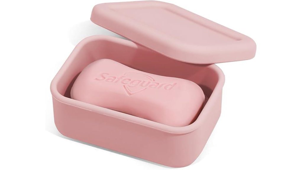 leakproof silicone soap tray
