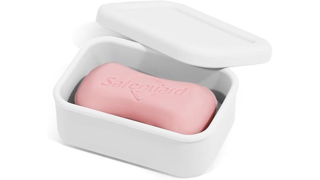 leakproof silicone soap tray
