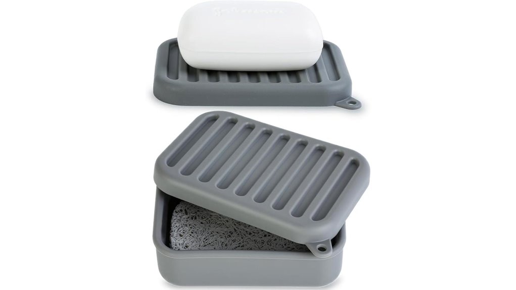 leakproof silicone travel soap