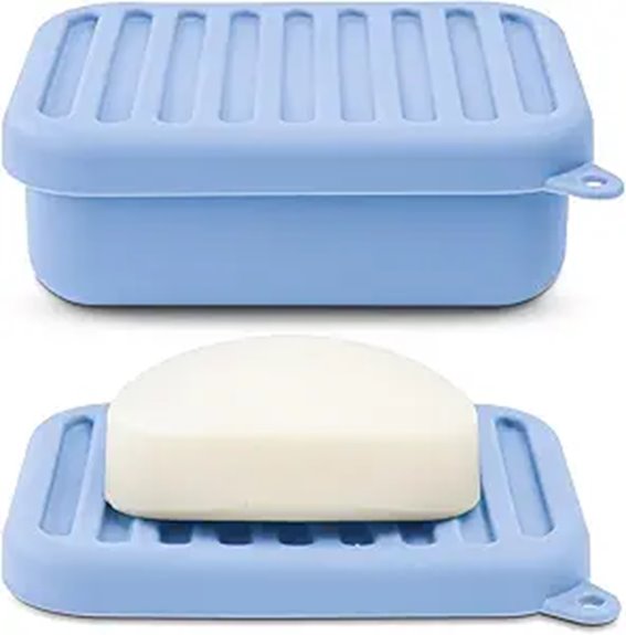 leakproof silicone travel soap