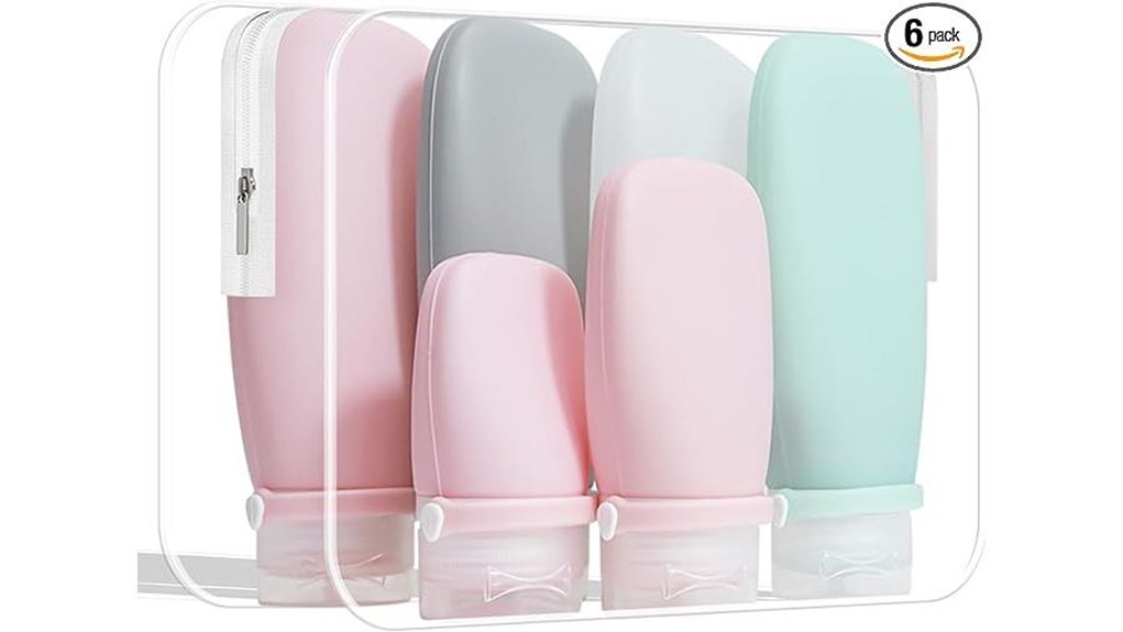 leakproof toiletry 3 2 1oz set