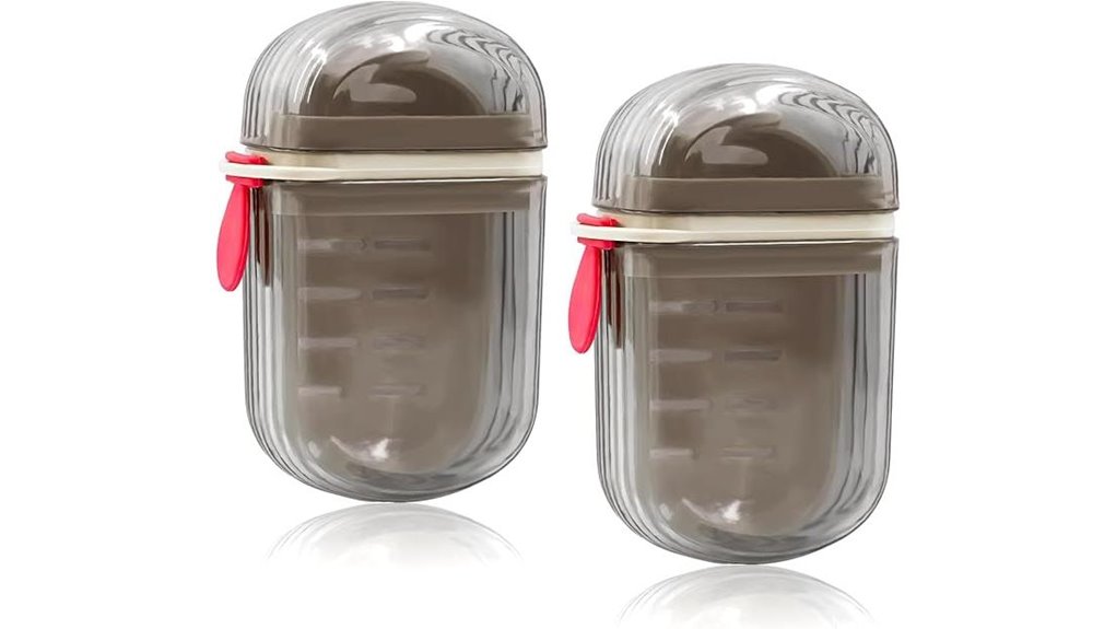 leakproof travel soap cases