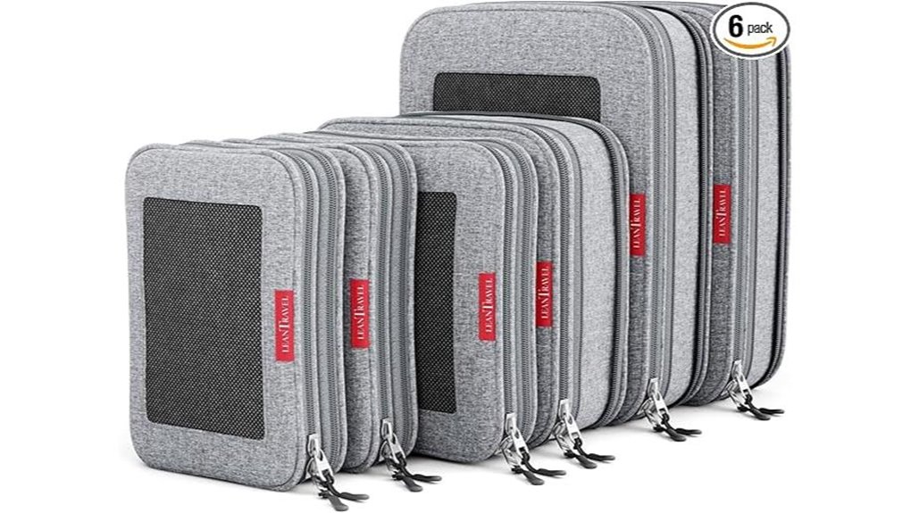 leantravel compression 6 pack grey