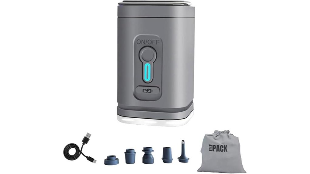 led compact usb c pump