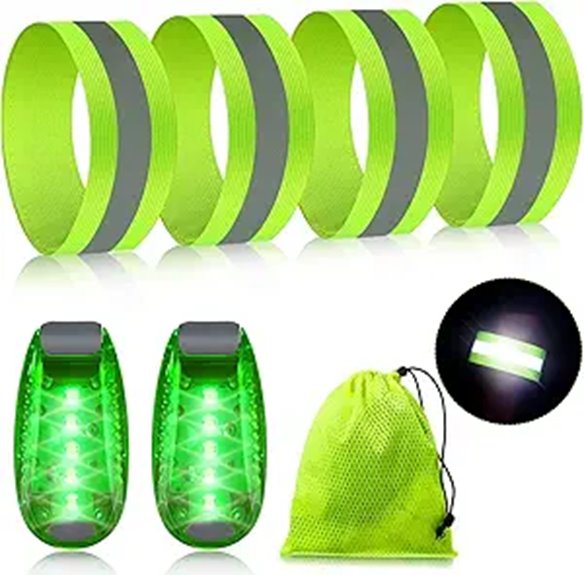 led reflective running gear