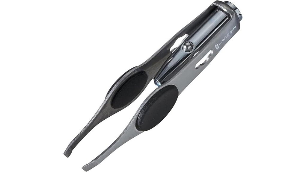 led stainless steel tweezers