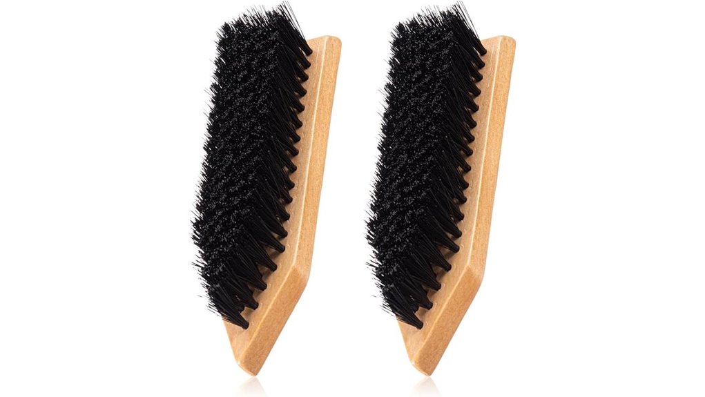 lemonroad 2 piece wooden brush
