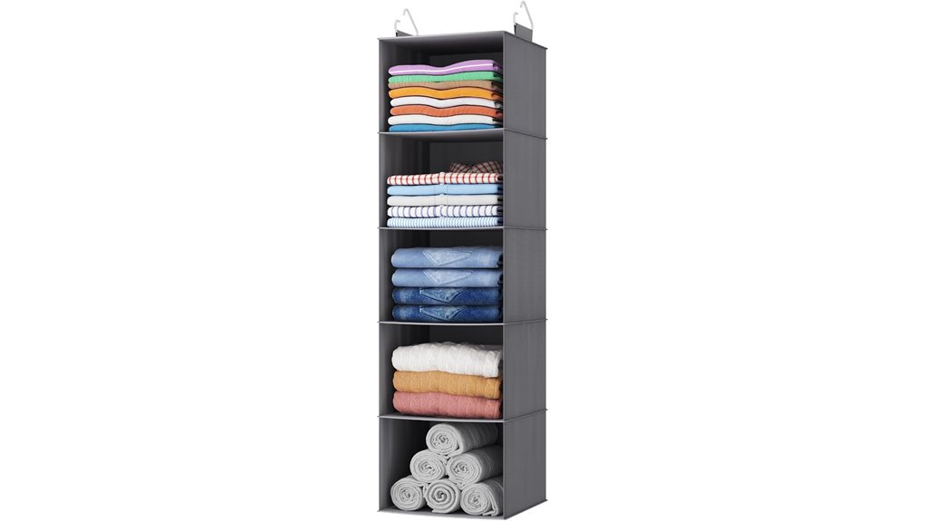 lifewit 5 tier gray organizer