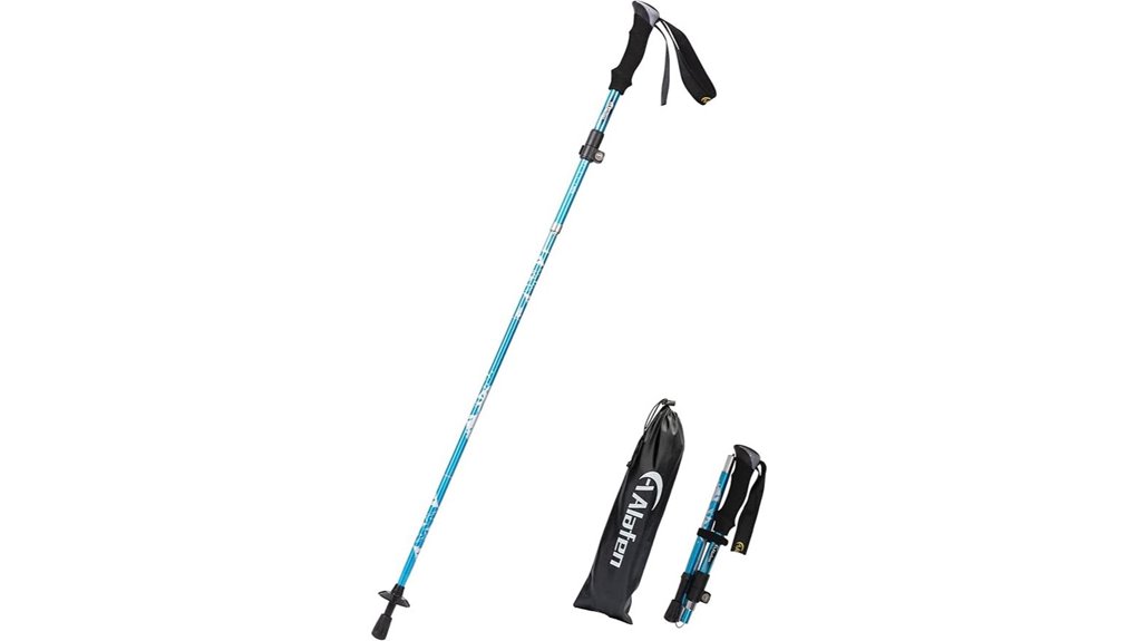lightweight aluminum trekking pole