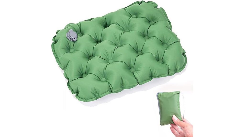 lightweight inflatable travel cushion