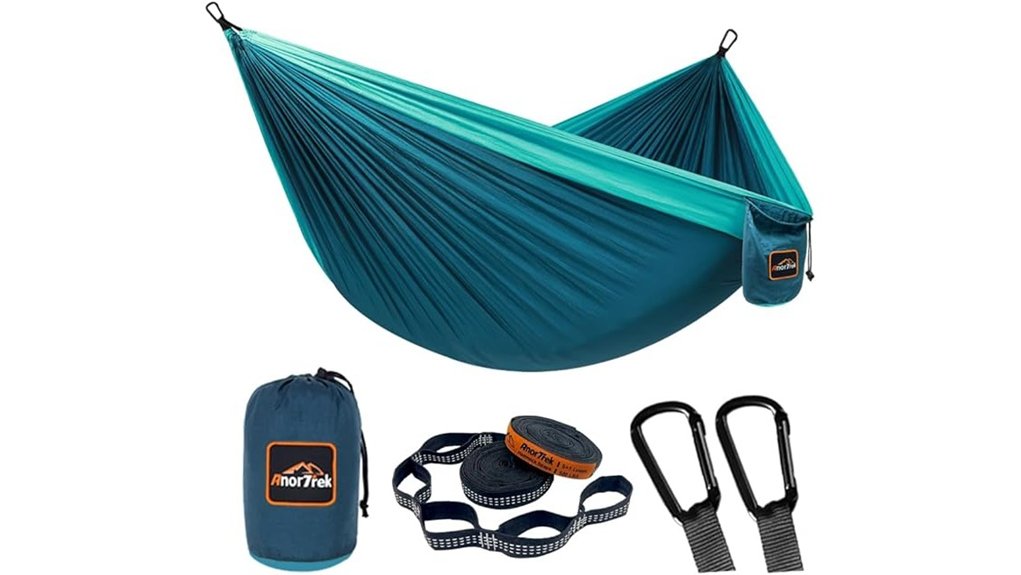 lightweight parachute hammock two straps