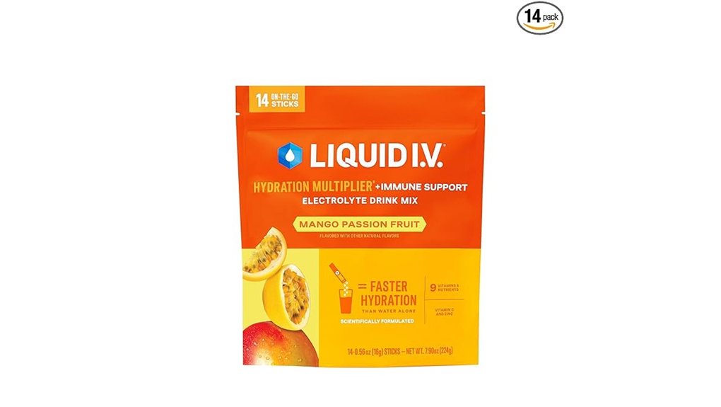 liquid i v mango electrolyte