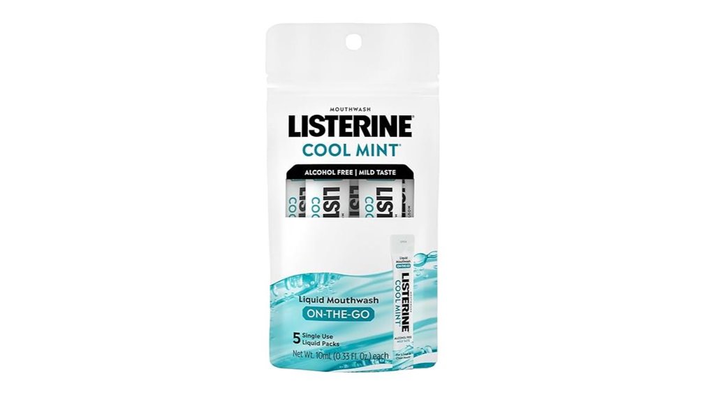 listerine cool mint packets
