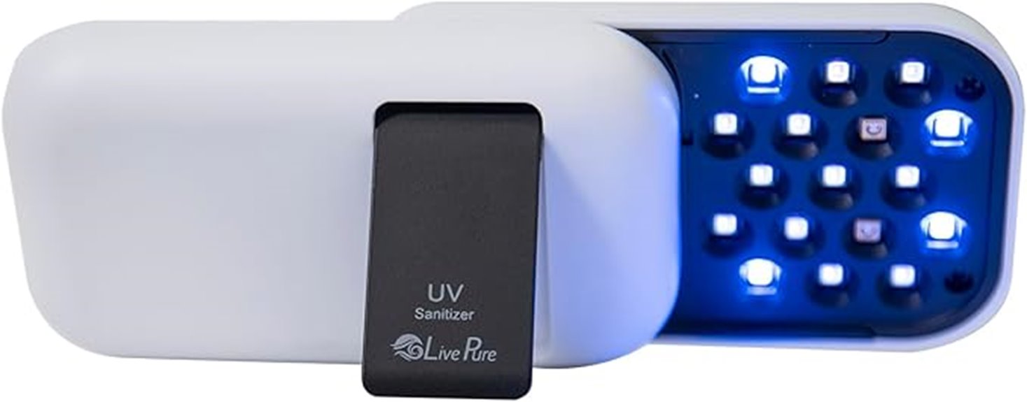 livepure portable uv sanitizer