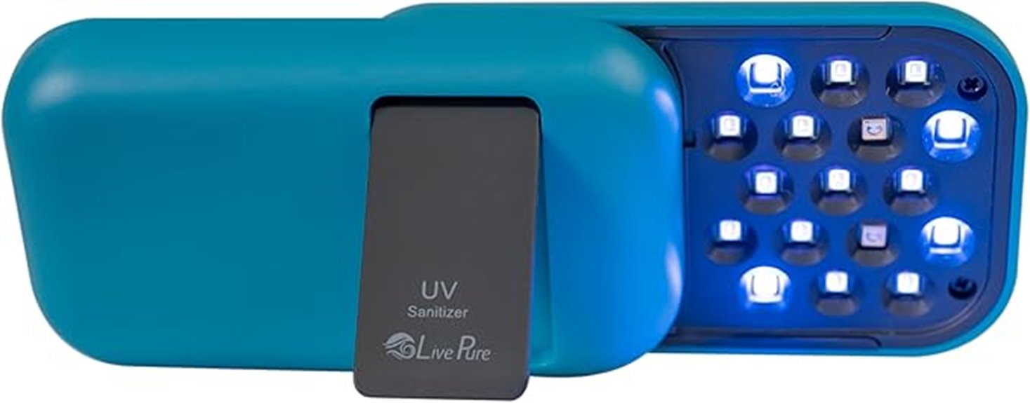 livepure teal uv sanitizer