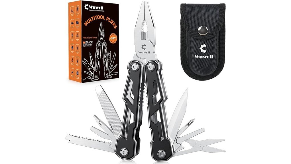 locking 16 in 1 stainless steel