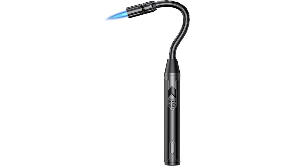 long flexible butane torch