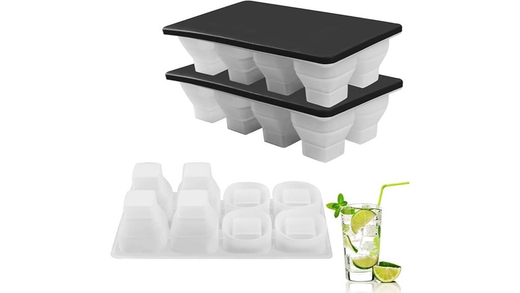 longfite collapsible ice trays