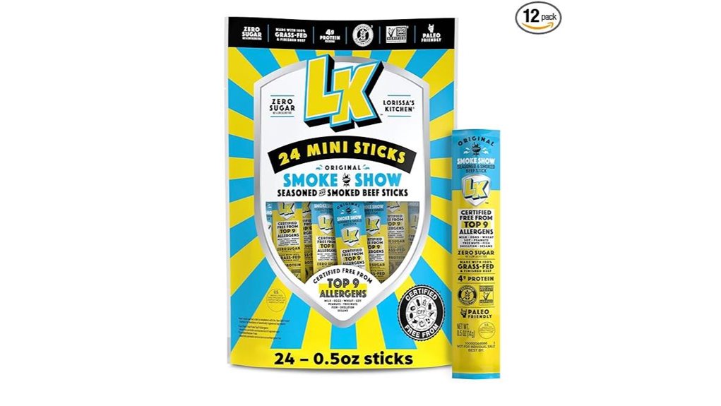 lorissa s grass fed jerky sticks