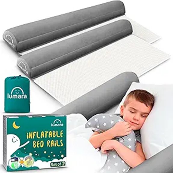 lumara kids inflatable rails
