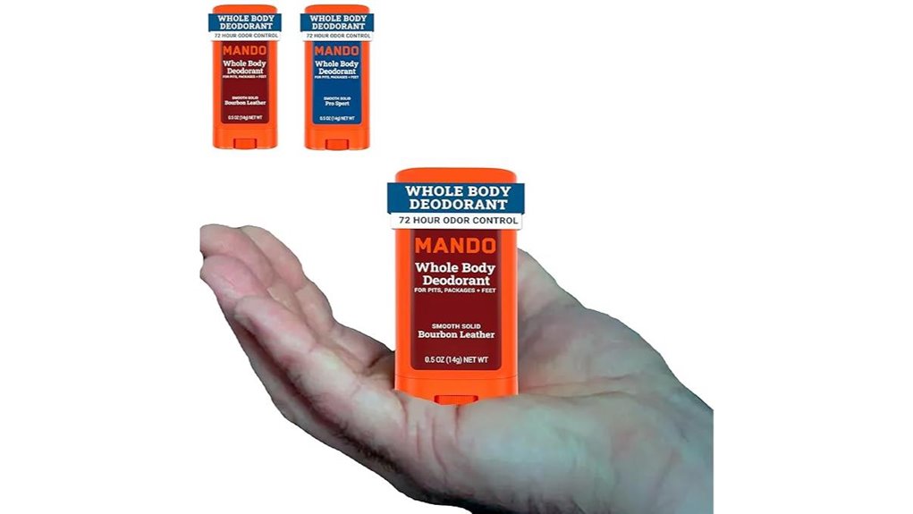 mando aluminum free travel deodorant