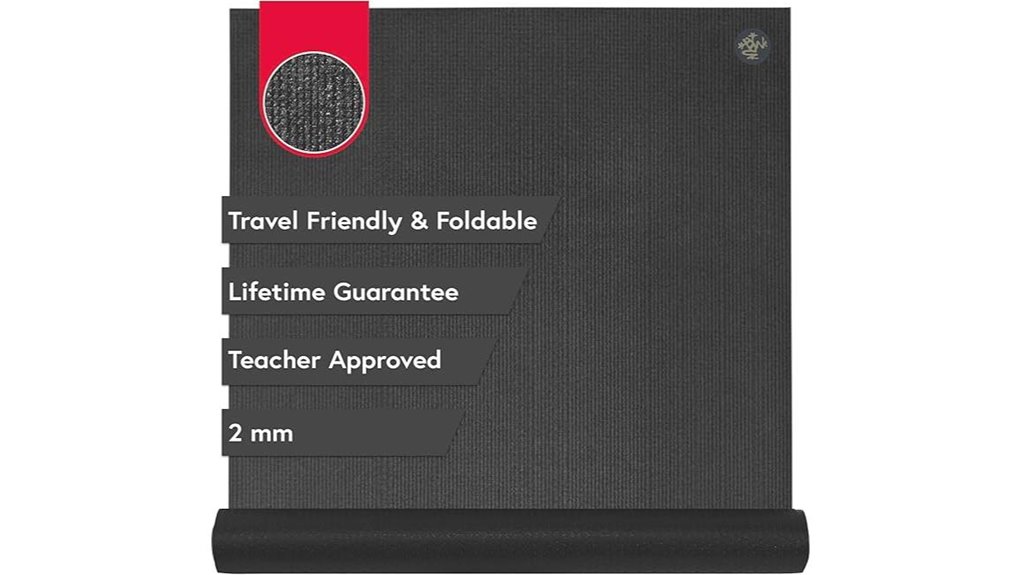 manduka 2mm travel yoga