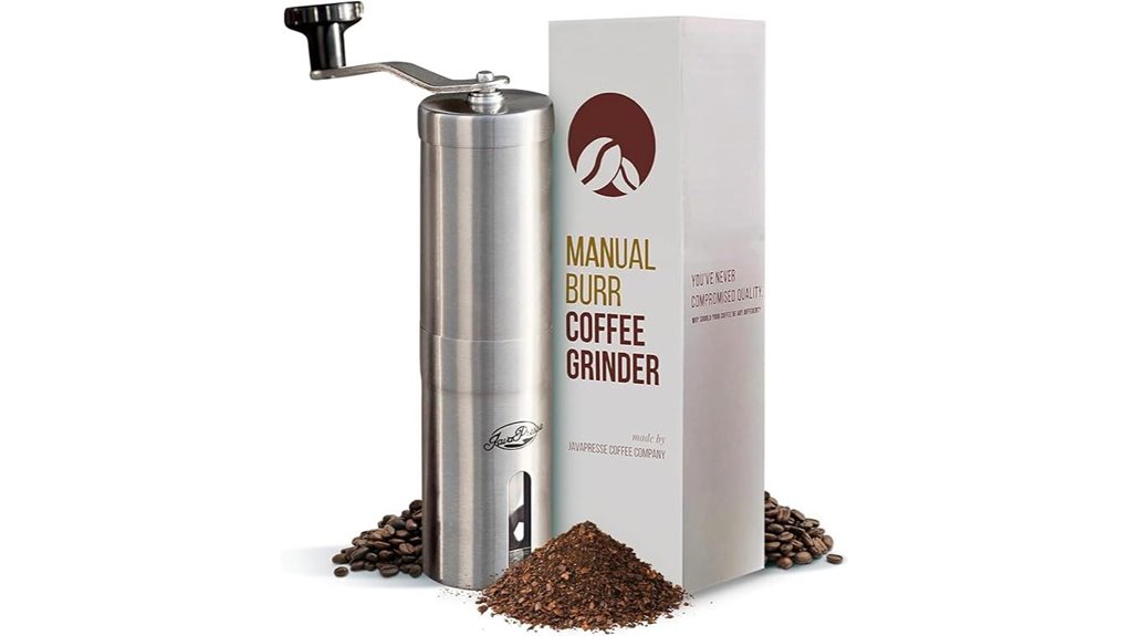 manual portable stainless burr