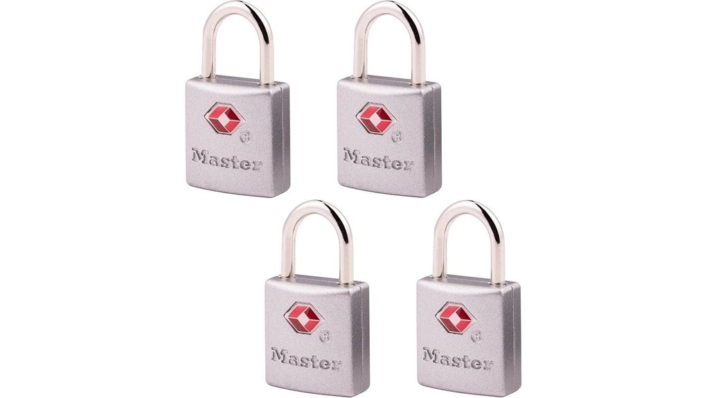 master lock brass 4 pack