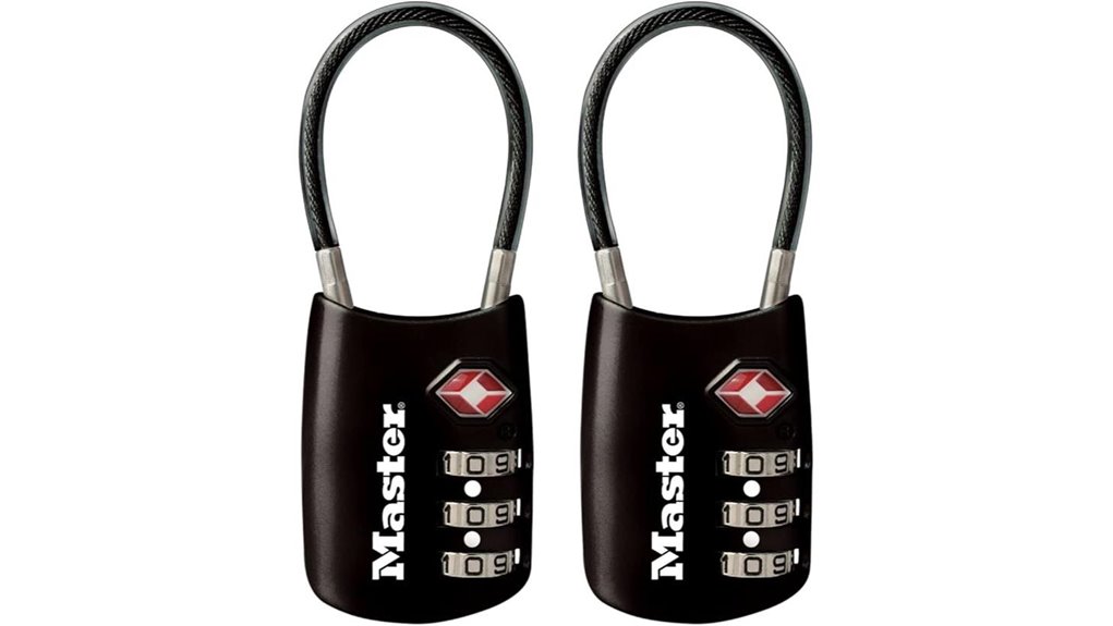 masterlock tsa padlock set