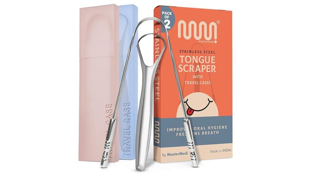 mastermedi dual stainless scraper